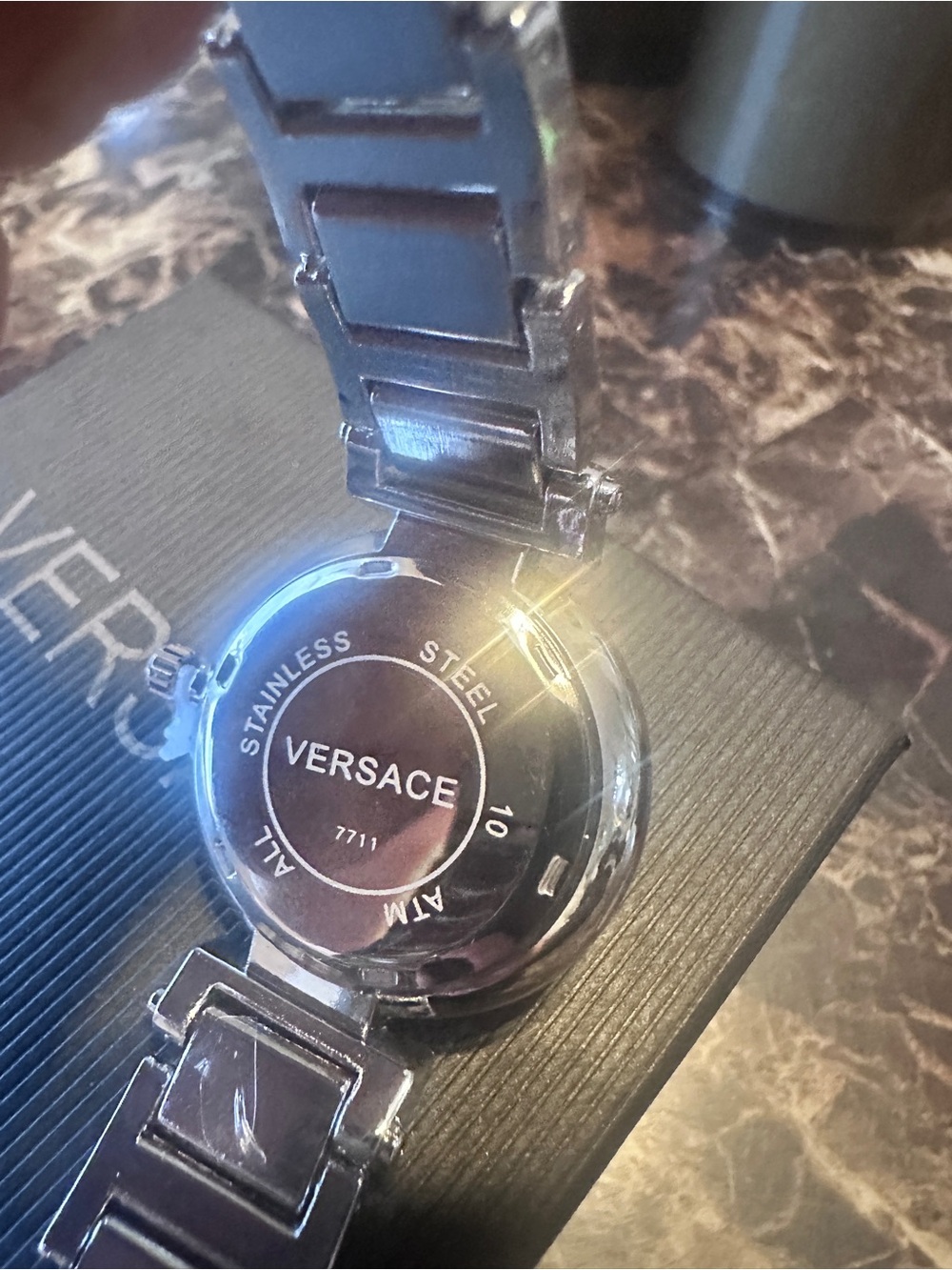 Versace Two-Tone Medusa Bracelet Watch in Gold and Silver - Picture 3 of 11